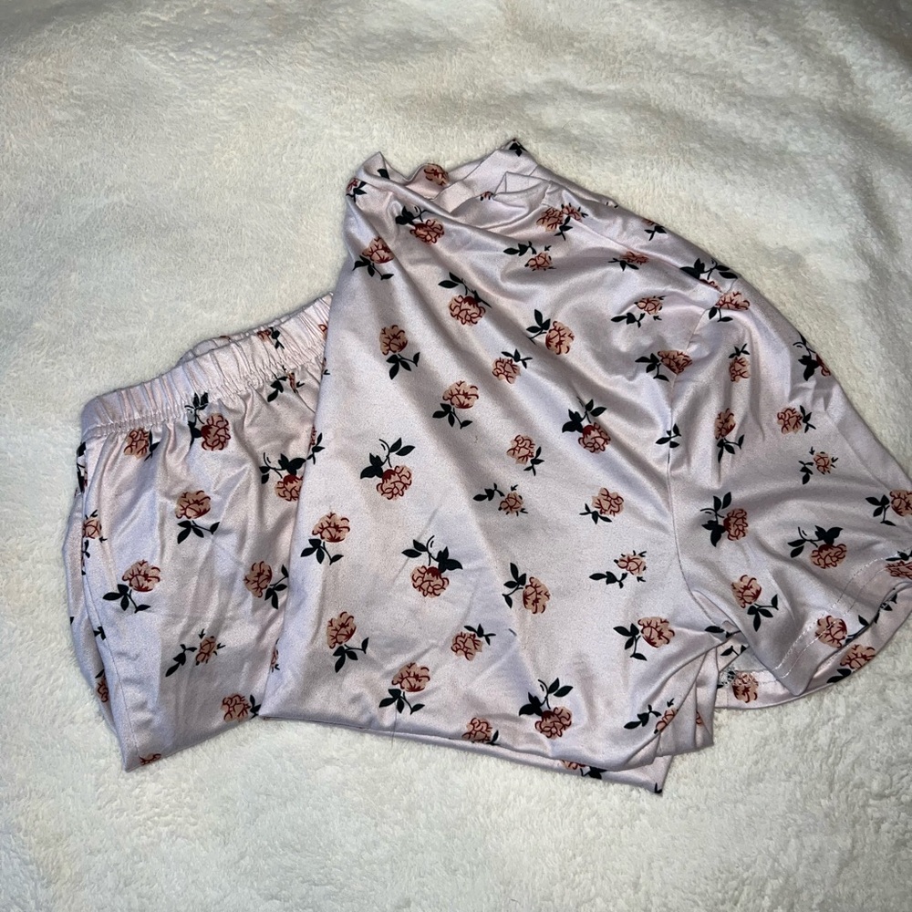 Floral Pajama Set in Pink